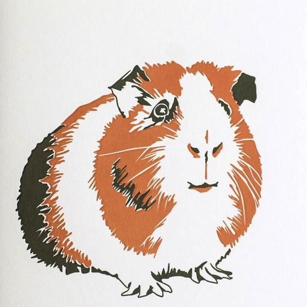 Penguin Ink Guinea Pig Card