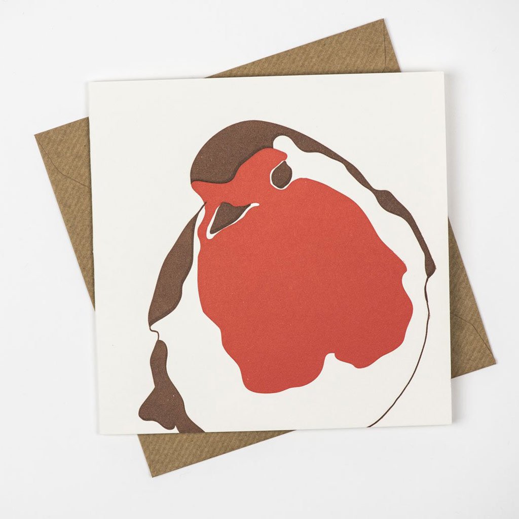 Penguin Ink Little Robin Card