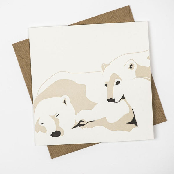 Penguin Ink Polar Bear Card