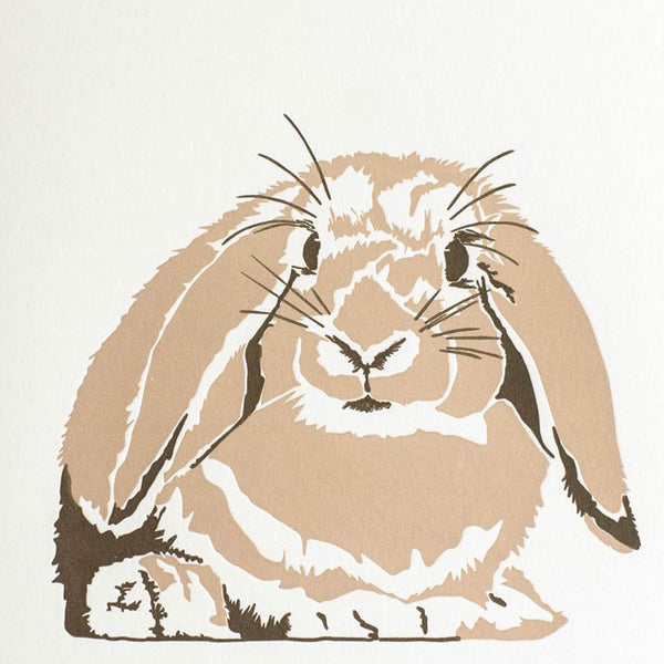 Penguin Ink Rabbit Card