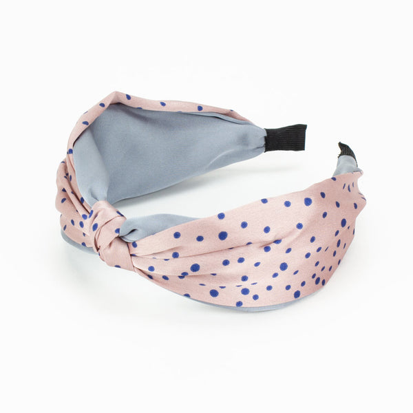 Polka Dot Headband, Pink