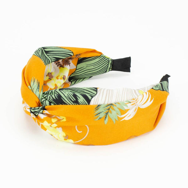 Tropical Headband, Mustard